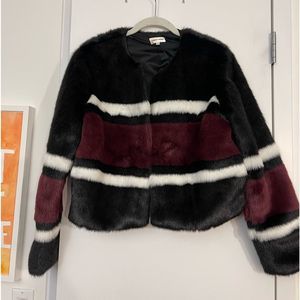 Sunset & Spring Faux Fur Jacket